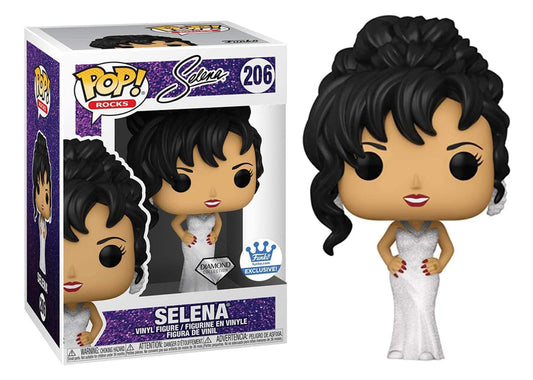 Pop! Rocks: Selena [White Grammy Dress] (Funko Shop Exclusive)