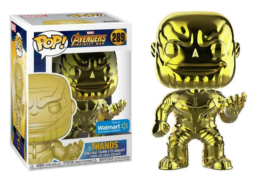 Pop! Marvel: Infinity War - Thanos [Yellow Chrome] (Walmart Exclusive)