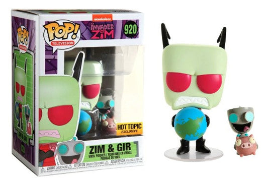 Pop! Television: Invader Zim - Zim & Gir (Hot Topic Exclusive)